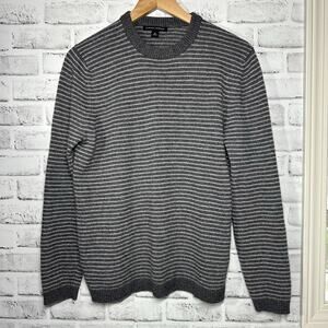 Banana Republic Mens preppy old money wool cashmere blend sweater size M soft